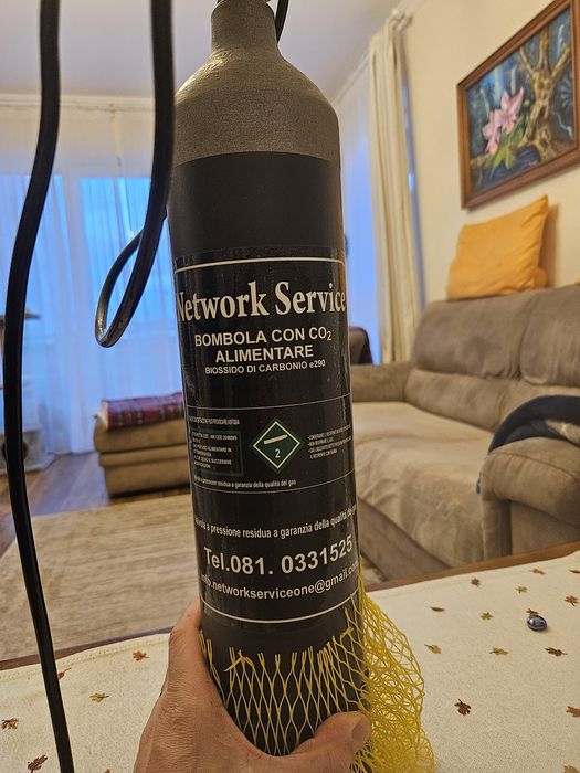 Butelie dioxid carbon pt acvariu