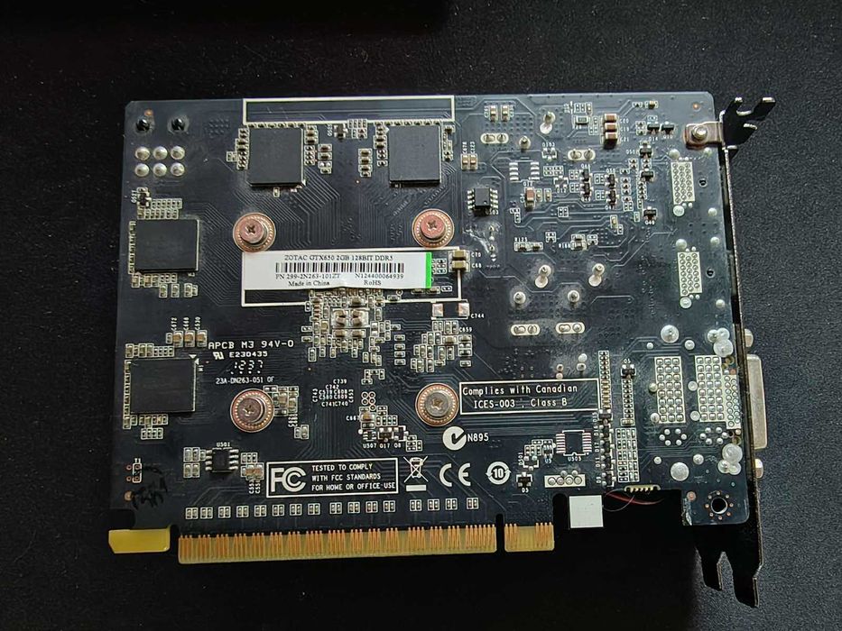 Видео карта ZOTAC GTX 650 Synergy Edition 2 GB