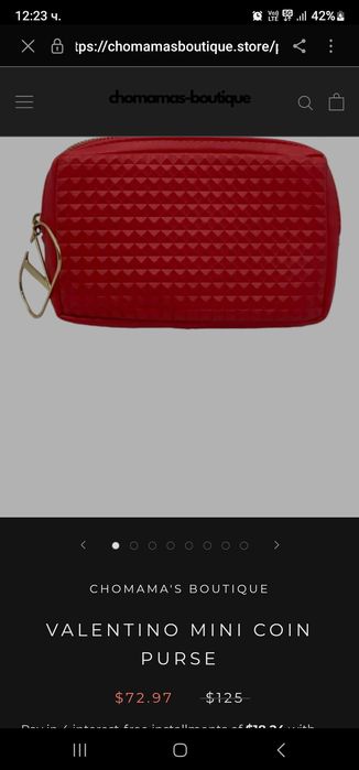 Valentino – Оригинален несесер! Нов!