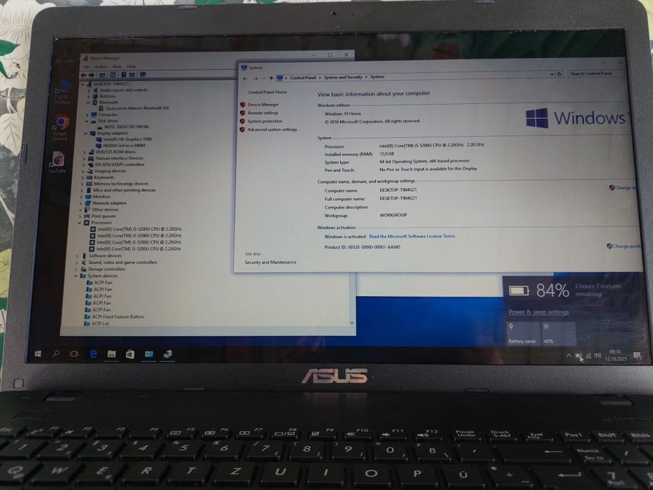 Laptop Asus X751L i5