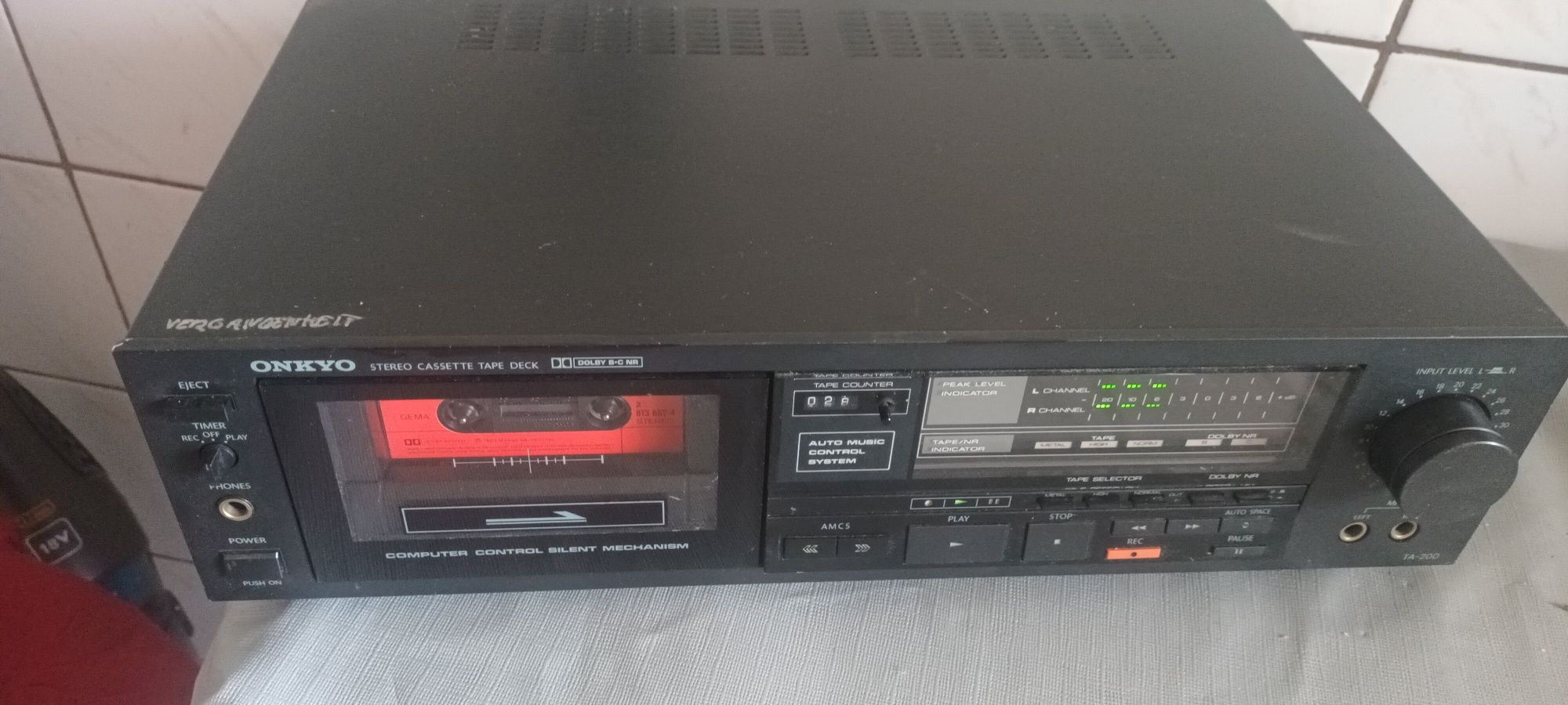 Deck Onkyo model TA200