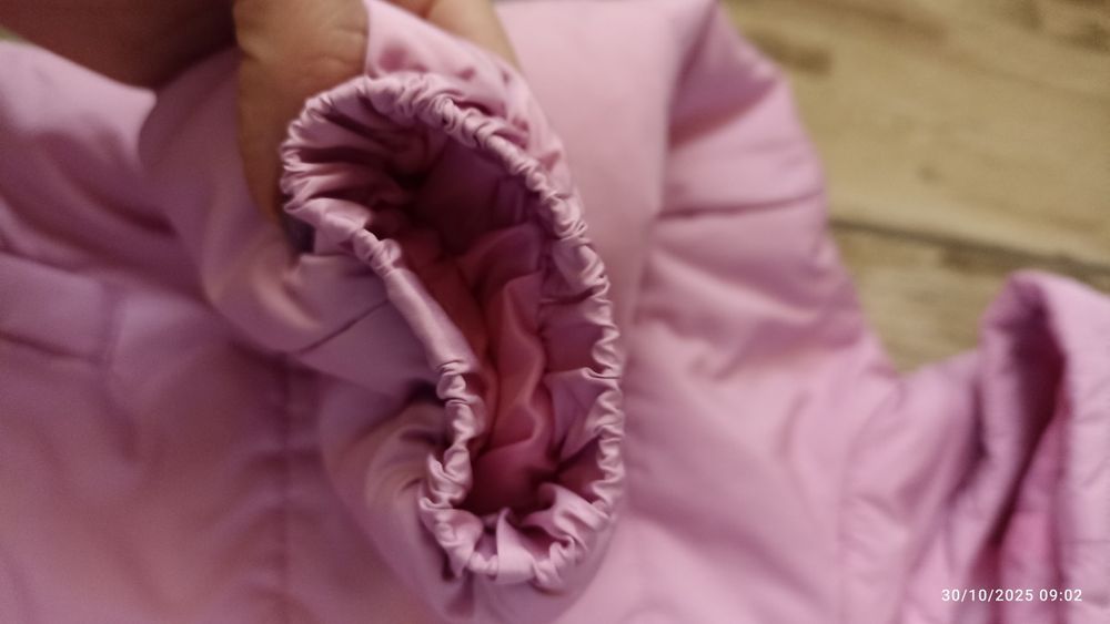 Леко зимно яке на Fila за момиче  3-4години