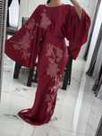 Rochie Asos bordo cu broderie