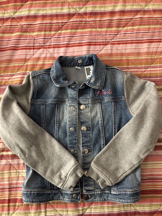 Geacă blugi Minnie H&M 9/10 ani 140
