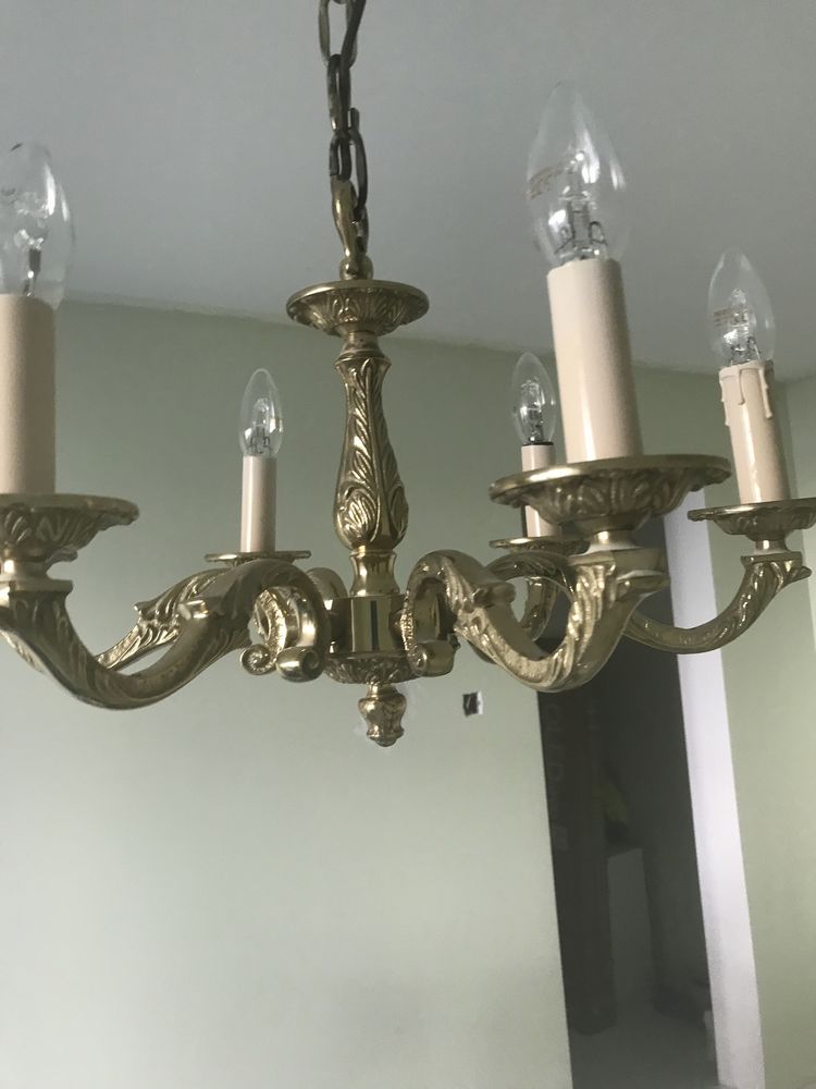 Candelabru alamă 6 brațe