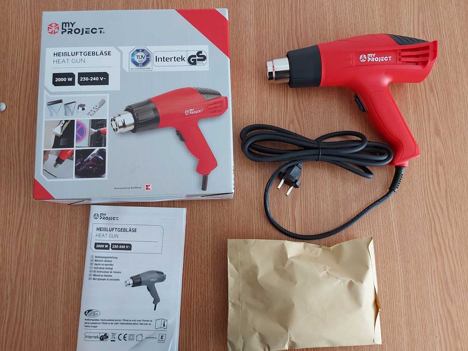 Pistol cu aer cald, putere 2000W, model MyProject