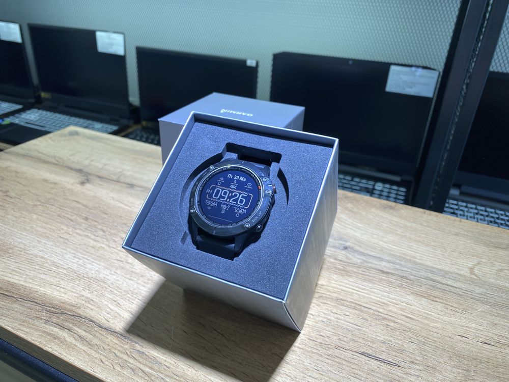 Смарт-часы Garmin Fenix 6, сапфировое стекло, полный комплект,10265/А1