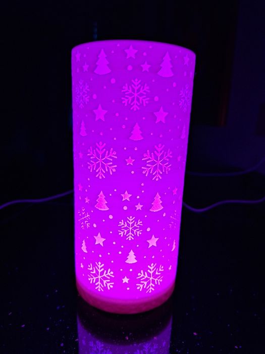 Коледна нощна лампа