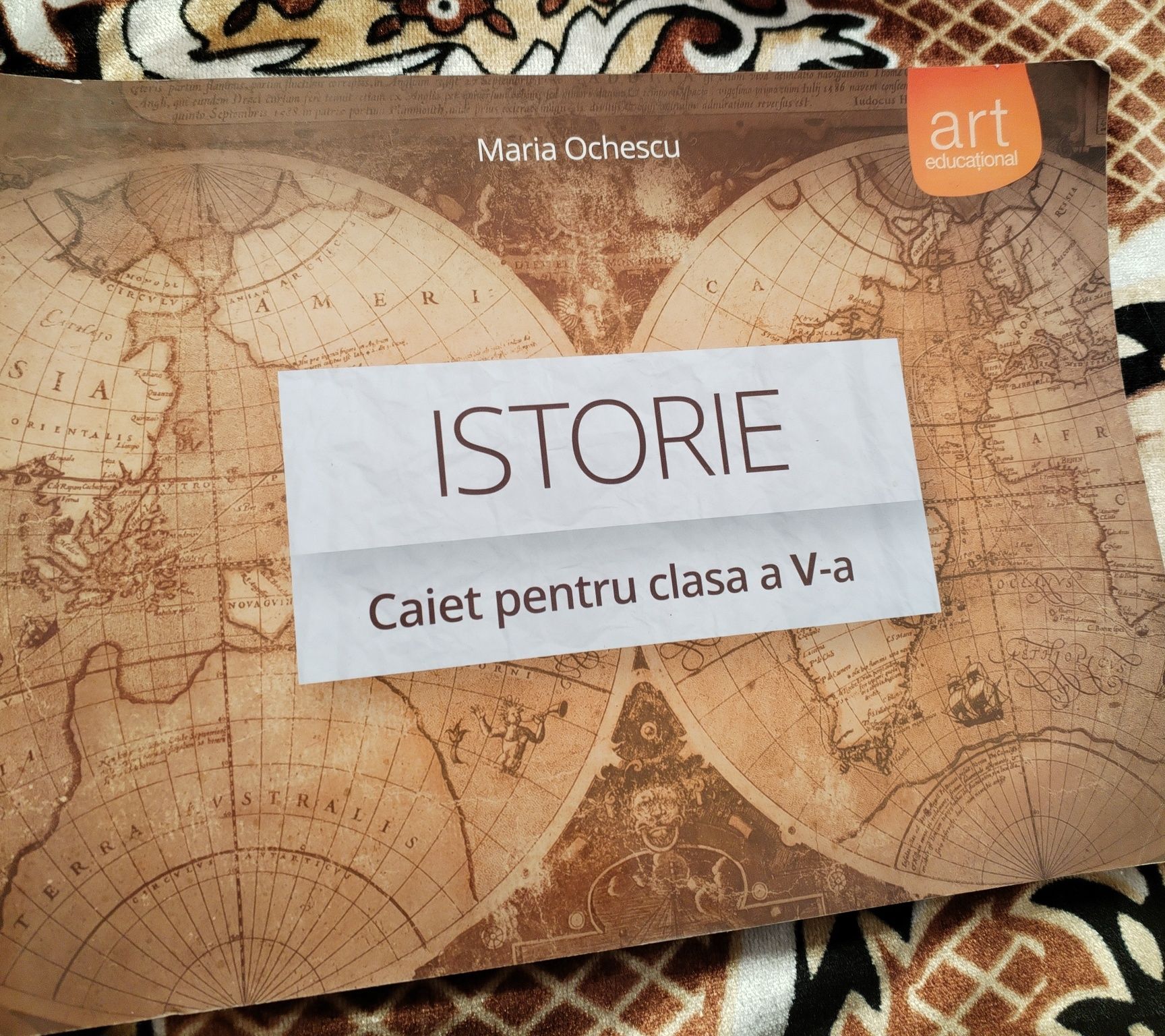 Caiet de istorie pentru clasa a 5 a