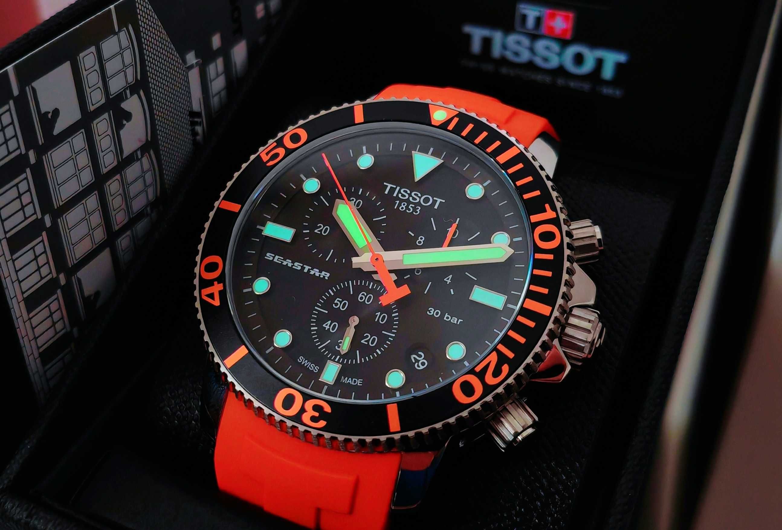 TISSOT SEASTAR 1000 POWERMATIC 80 Citizen ProMaster Diver chronograph