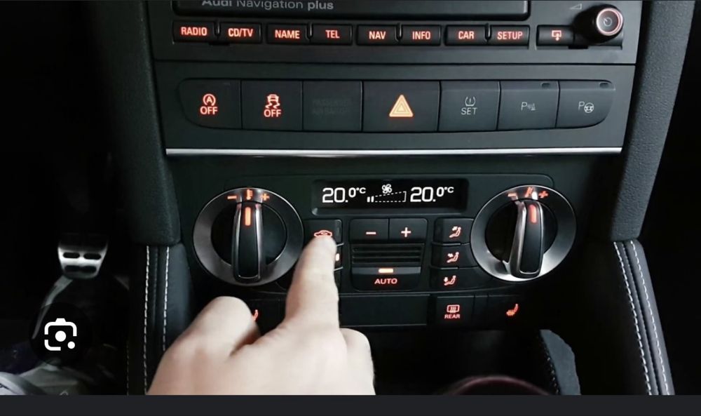 управление Климатроник  audi Q3 A3 с подгрев