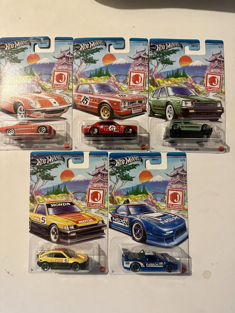 Сет колички Hot Wheels