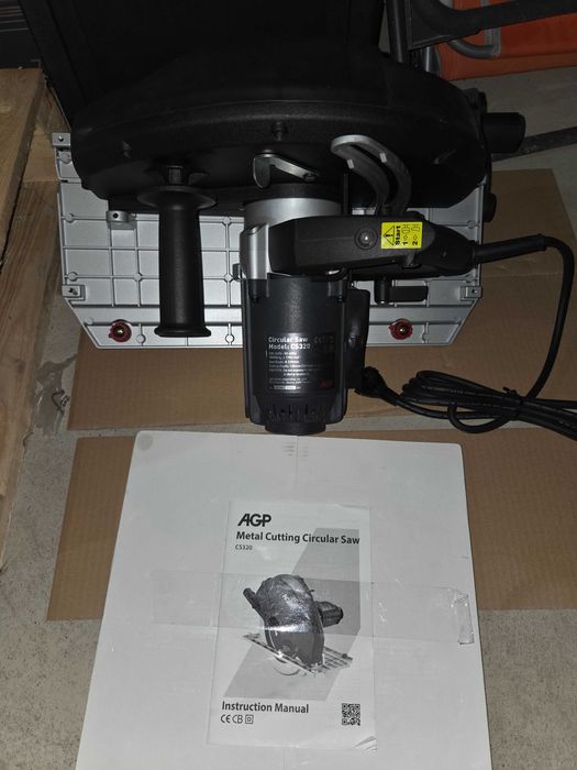Fierastrau circular metal sandwich AGP CS320 ca si Hilti Bosch Makita