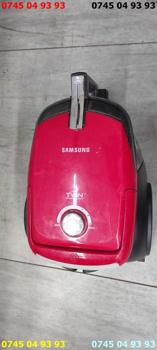 aspirator samsung VCDC15SV rosu complet cu proba