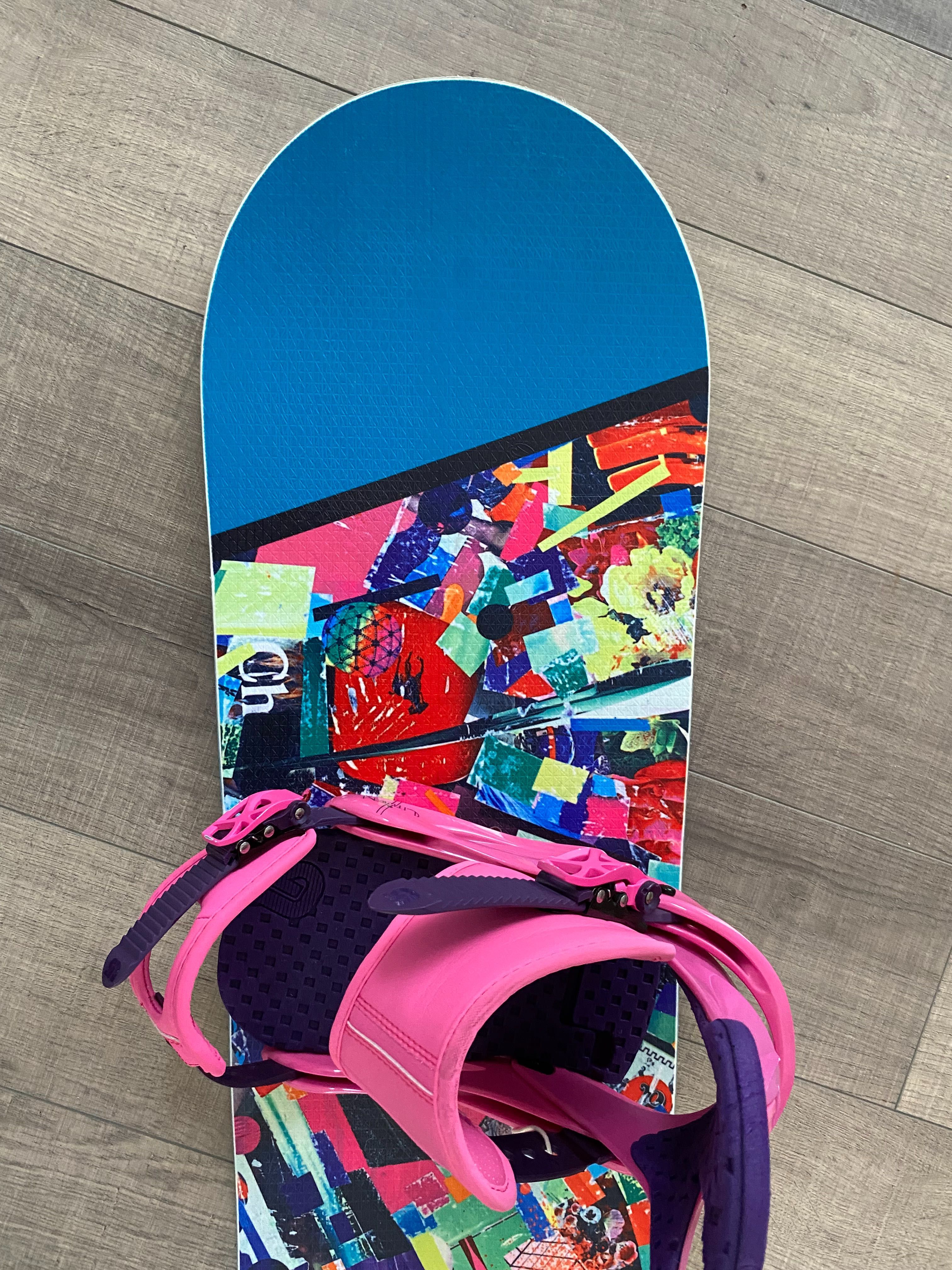 Snowboard GNU Chromatic Womens+ legaturi Burton Citizen