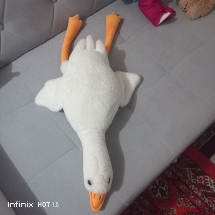 Мягкие игрушки мышки и гус