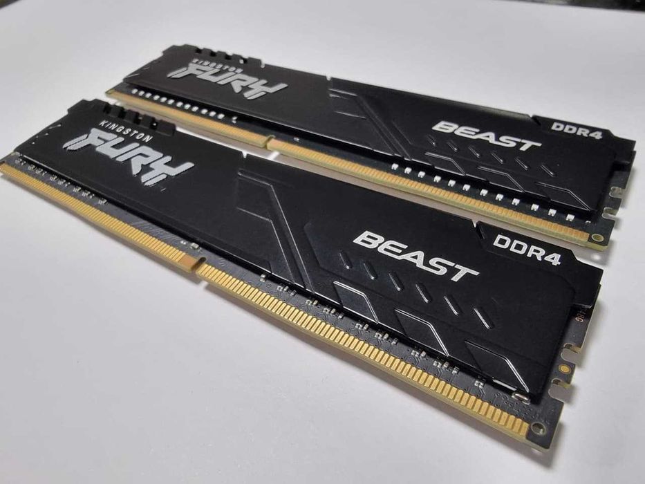 Kingston FURY Beast 16GB (2x8GB) DDR4 3200MT/s CL16 XMP