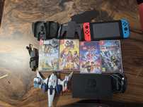 Nintendo Switch- toate accesorile si patru jocuri