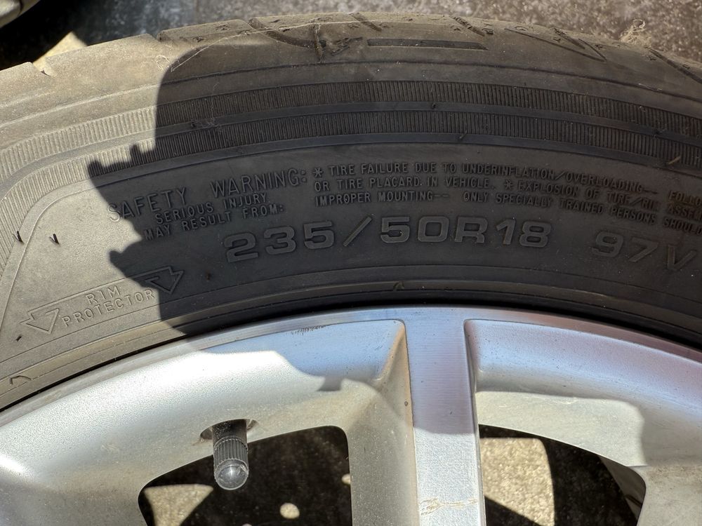 Алуминиеви джанти 18” с гуми за VW