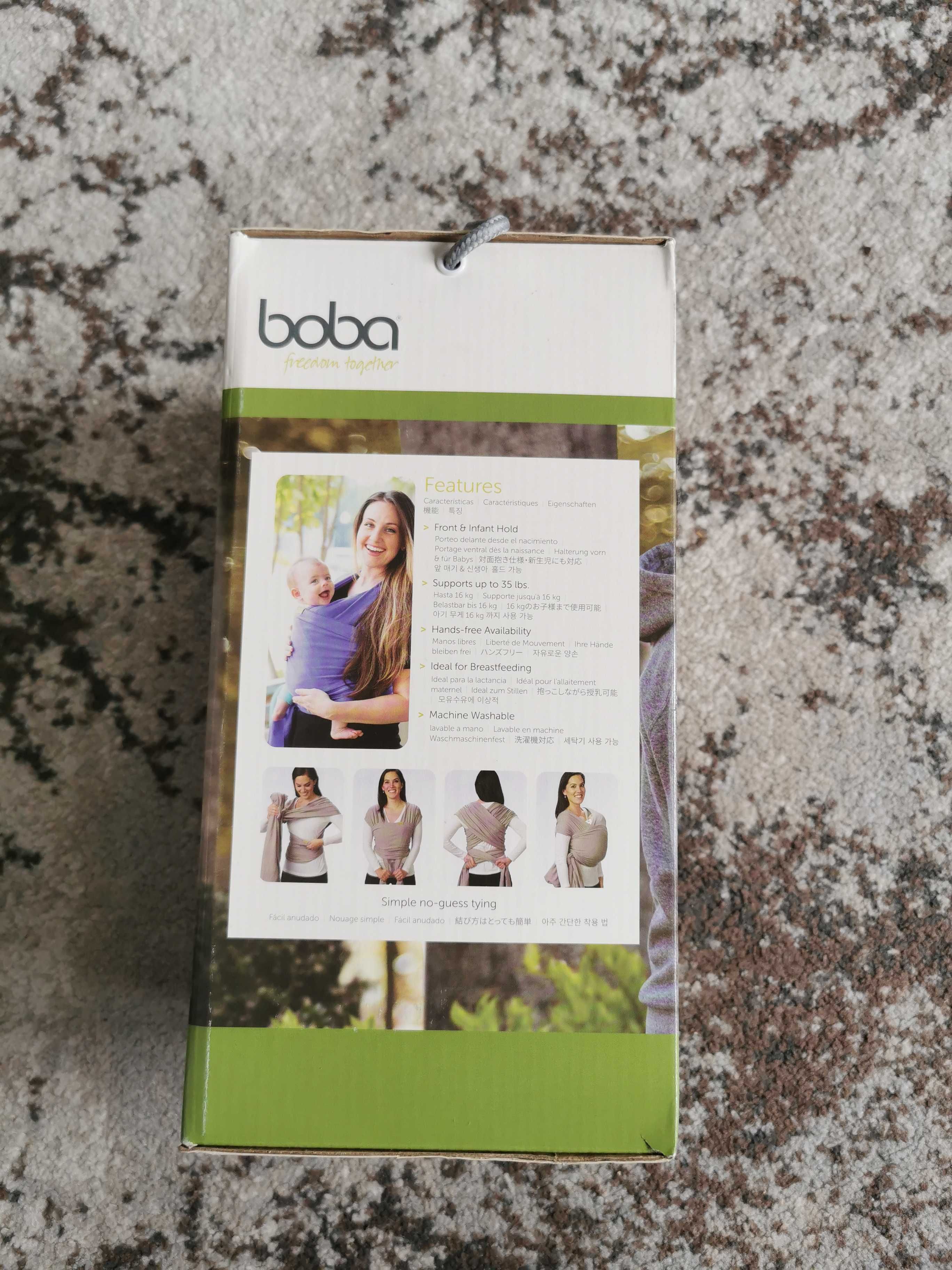 Boba Wrap culoare gri