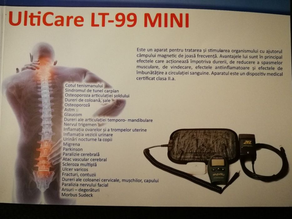 Aparat medical tratament magnetoterapie ORIN ULTICARE LT-99 mini