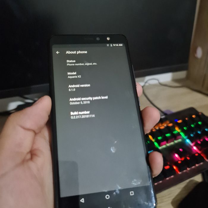 BQ Aquaris X2 sotiladi ideyal