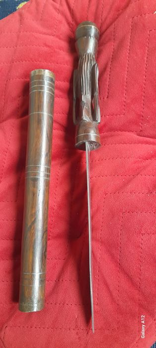 Cuțit cu teaca războinic Massai