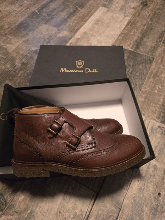 Pantofi Gheata Massimo Dutti 100% piele naturala