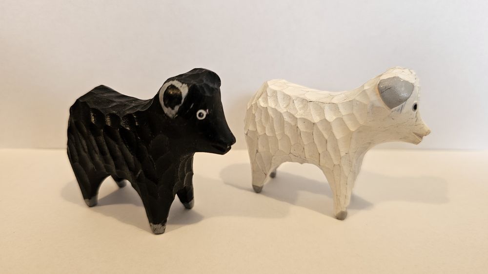 Oite decorative, sculptura lemn