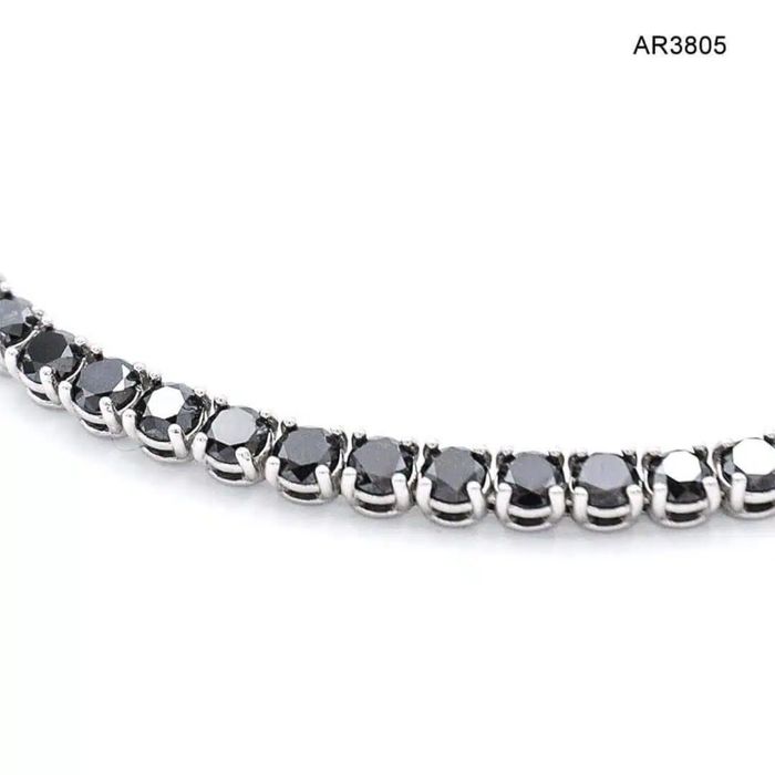 Bratara Aur 14K cu diamante negre model deosebit ARJEWELS