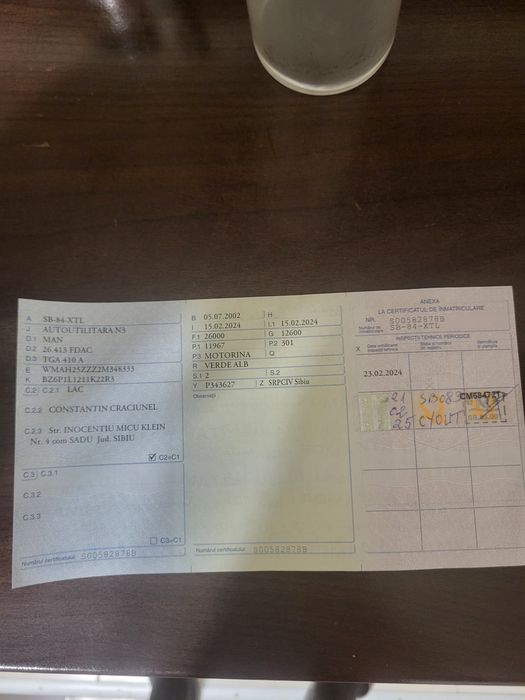Vând Autoutilitară Man cu Macara de Pădure