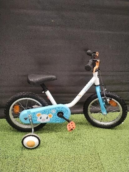 Bicicletă 14" 100 Arctic - produs resigilat - (SecondHand) Decathlon