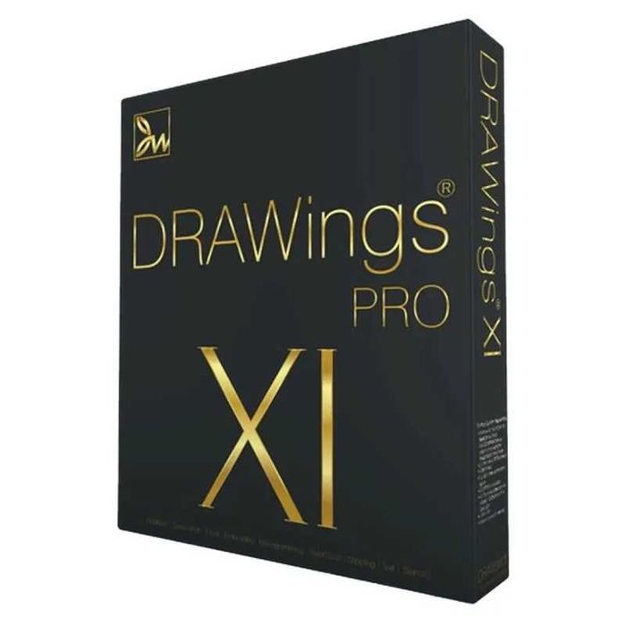 Licență Soft Broderie Profesional DRAWings XI PRO (Pachet complet DVD)
