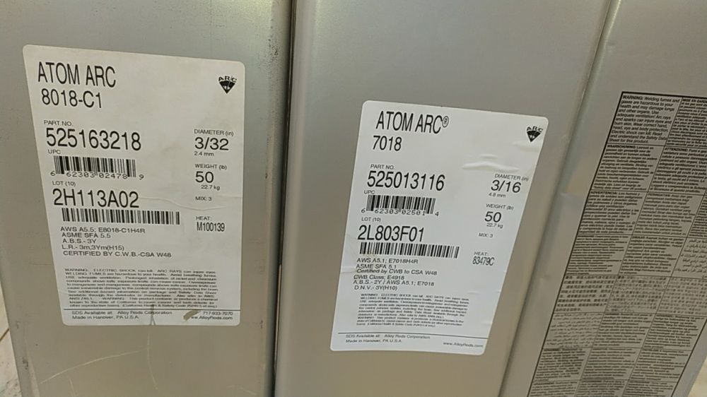 Продаются Электроды Atom ARC 7018/8018 C-1.