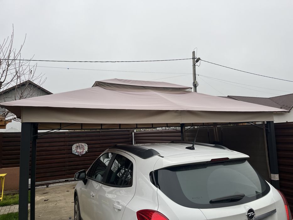 Pavilion curte 4x3 m