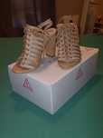 Оригинални сандали Guess естествена кожа 37