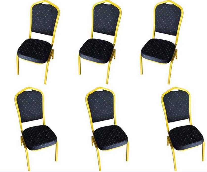 Scaune tapițate pemtru  evenimente, sali conferinte, biserici, birouri