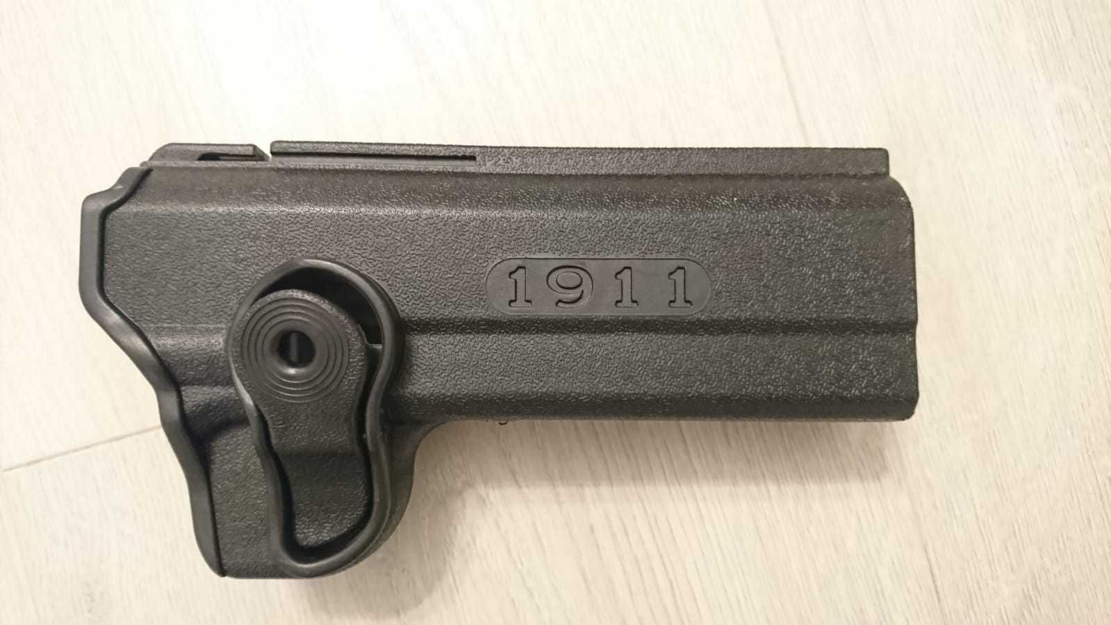 Toc holster M1911 marca FOBUS, dreapta, negru + BONUS