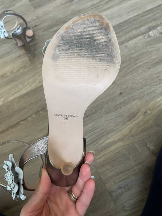 Sandale elegante cu toc subtire