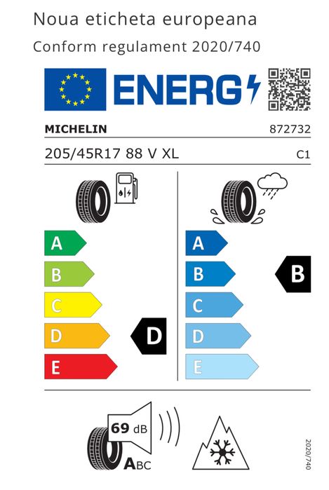 205/45R17 88V Anvelopa Iarna Michelin ALPIN 6