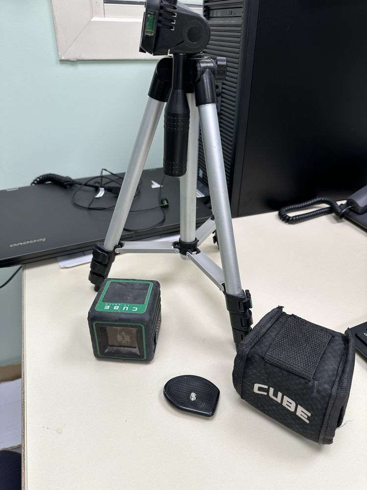 Нивелир лазерен ADA CUBE 3D GREEN, Professional Edition, 40 / 70 м