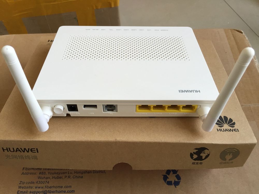 Продается Роутер Huawei GPON.Предназначен для Wi-fi(Opti)