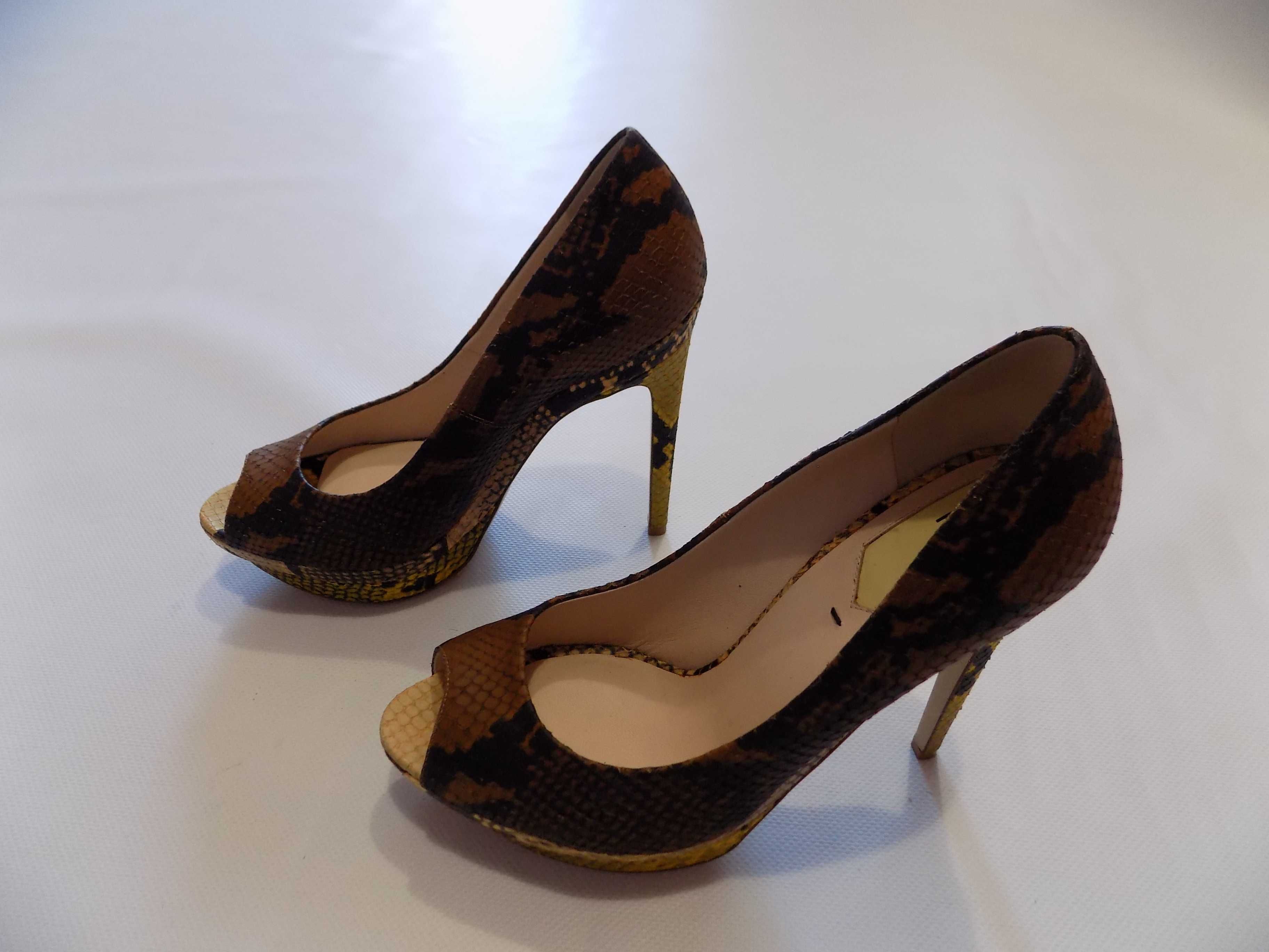 обувки burberry/fendi токчета оригинал официални дамски номер 38 1/2
