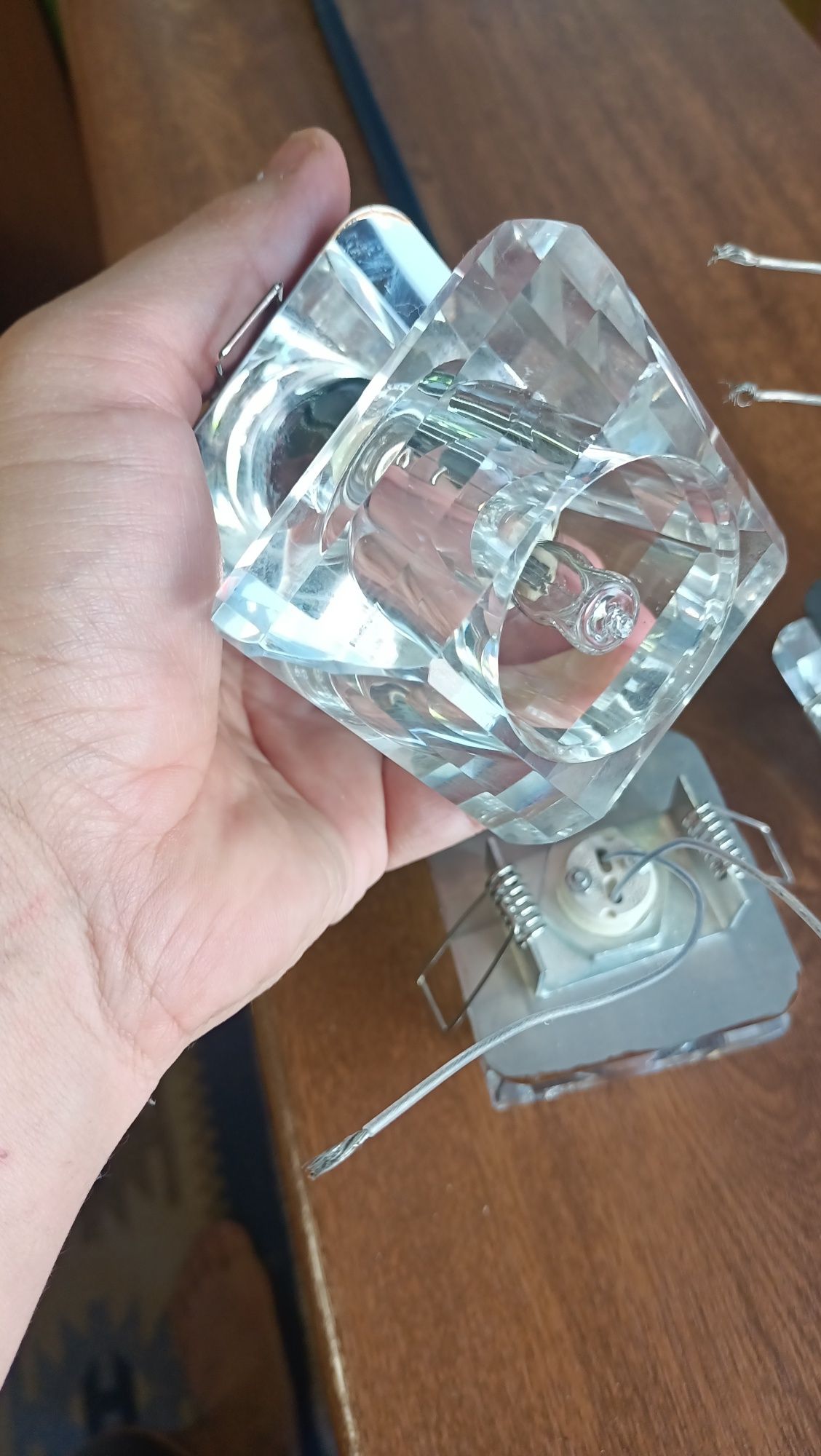 Spoturi cristal 3 buc