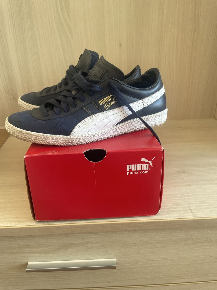 Кецове на Puma в тъмно син цвят !