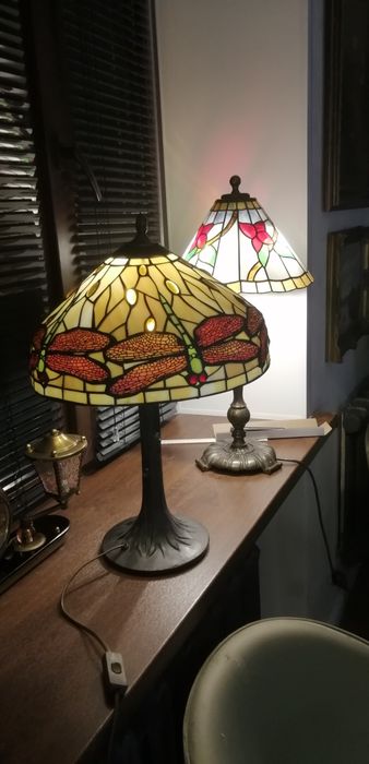 Настольная лампа Tiffany lab style