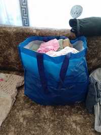 Чанта с дрехи подходящи за момиче от 0-3,3-6 месеца