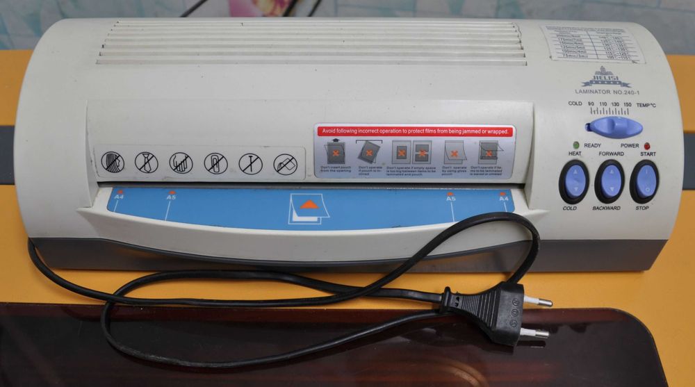 Продам ламинатор jielisi no 240-1 формат А4