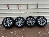 Jante originale bicolor MG HS EHS R17 cu 215/60R17 iarna 8 mm