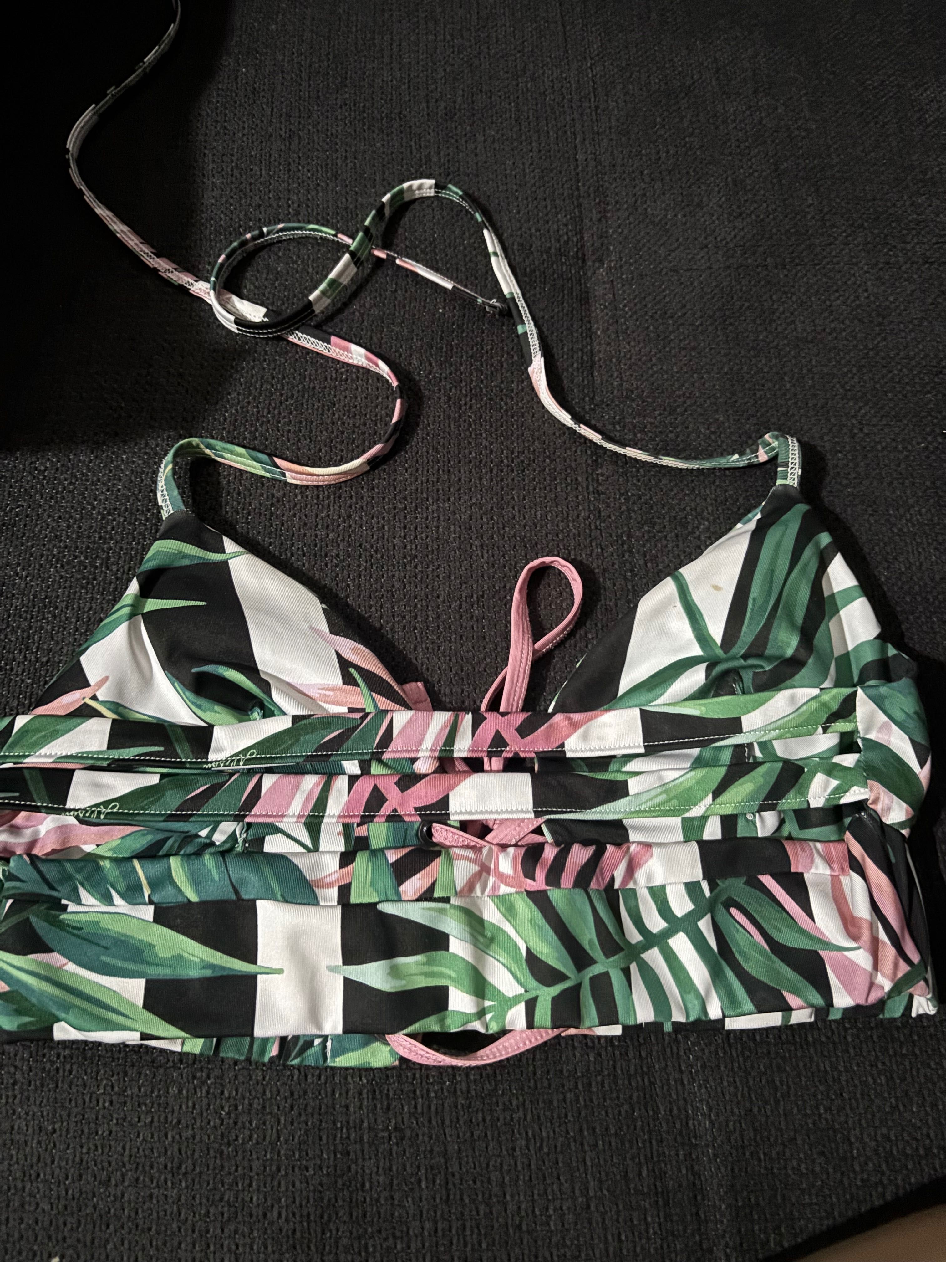 ALESSA бански комплект Pink Tropic, размер S